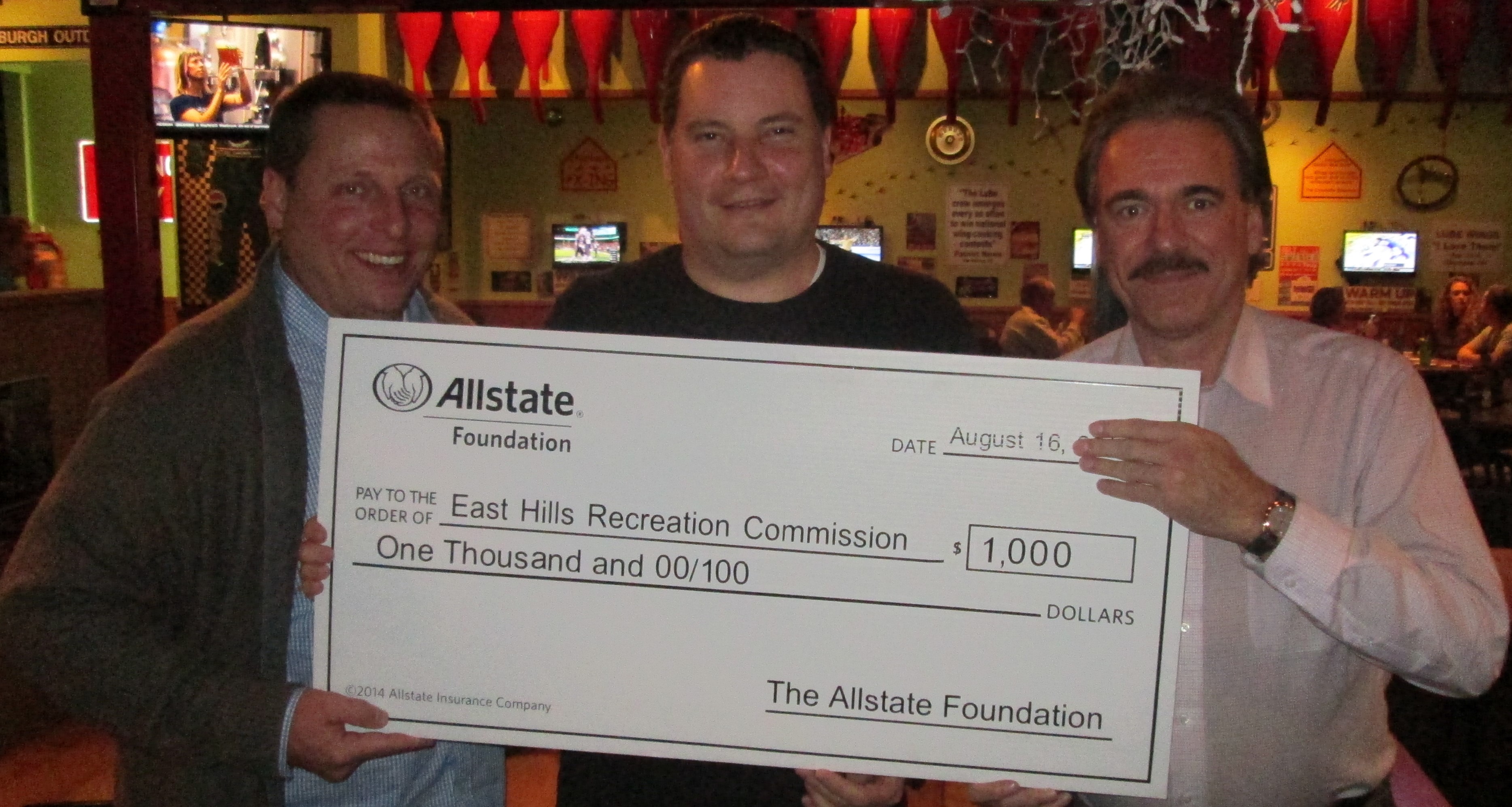 Allstate Foundation Grant - East Hills Recreation 2016 (2)